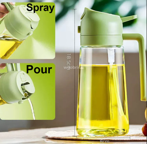2 - in - 1 Oil Spray & Pour Dispenser - QurexHub