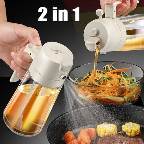 2 - in - 1 Oil Spray & Pour Dispenser - QurexHub