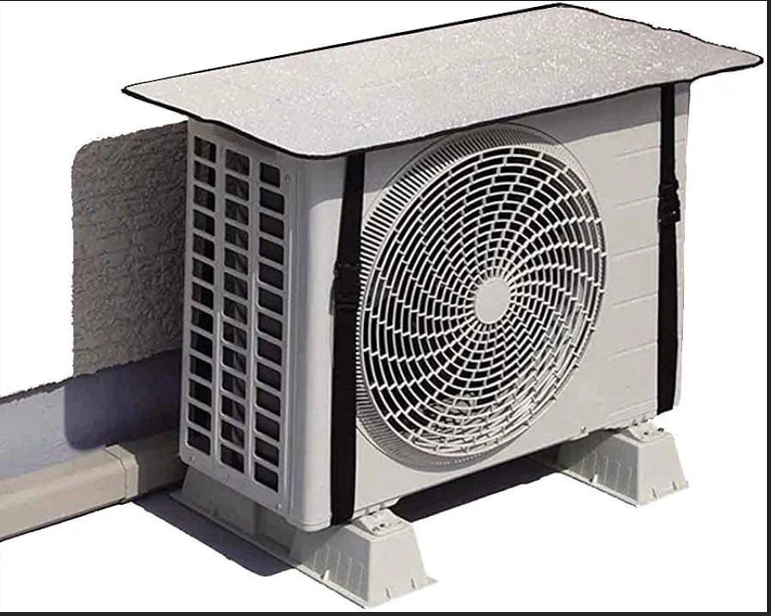 AC Outdoor Unit Sun Shade Cover, Heat Protection Shield