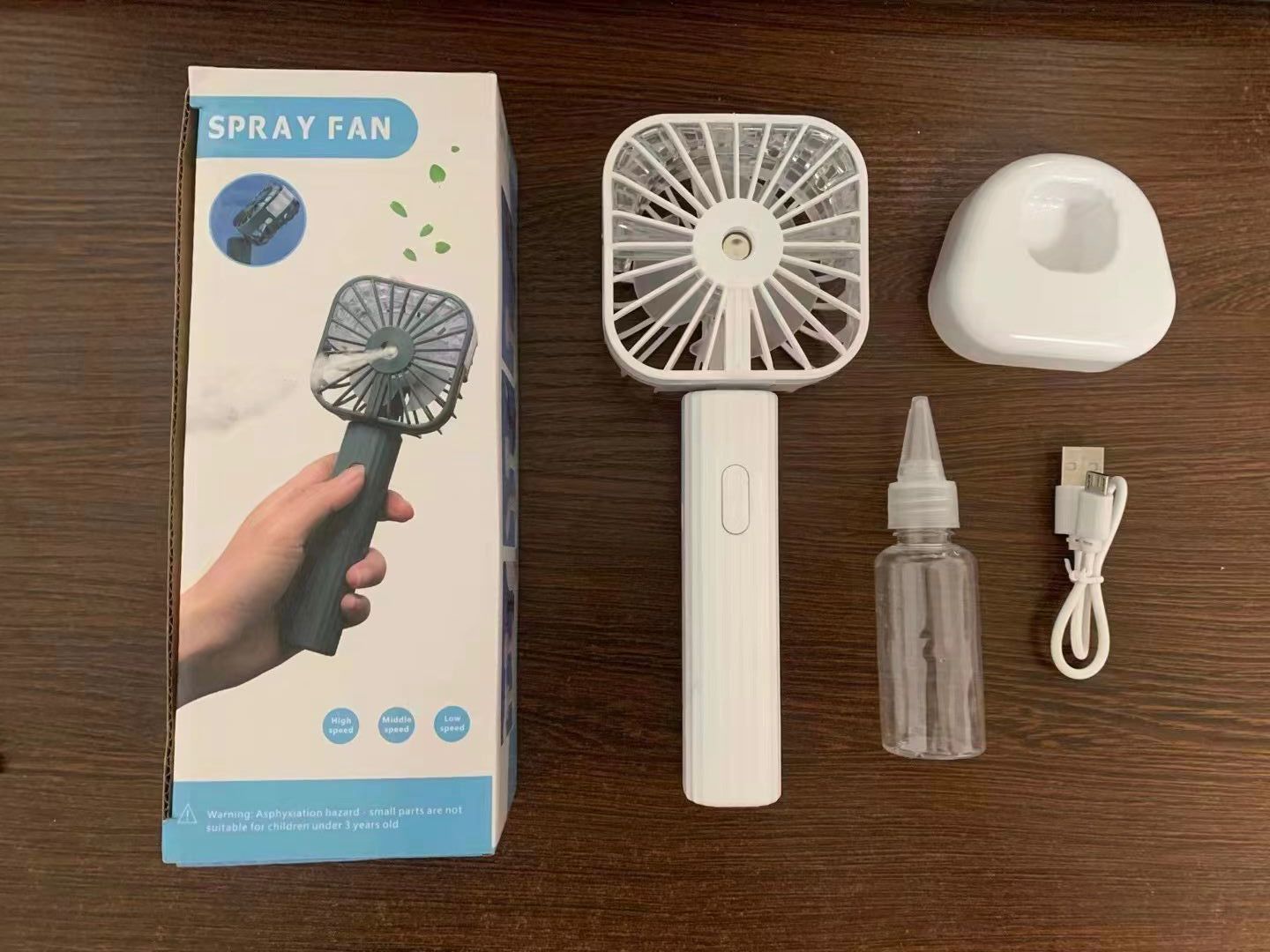 Portable Spray Fan with Desktop Stand - QurexHub