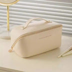 Premium Makeup Bag with Gold Zipper - QurexHub