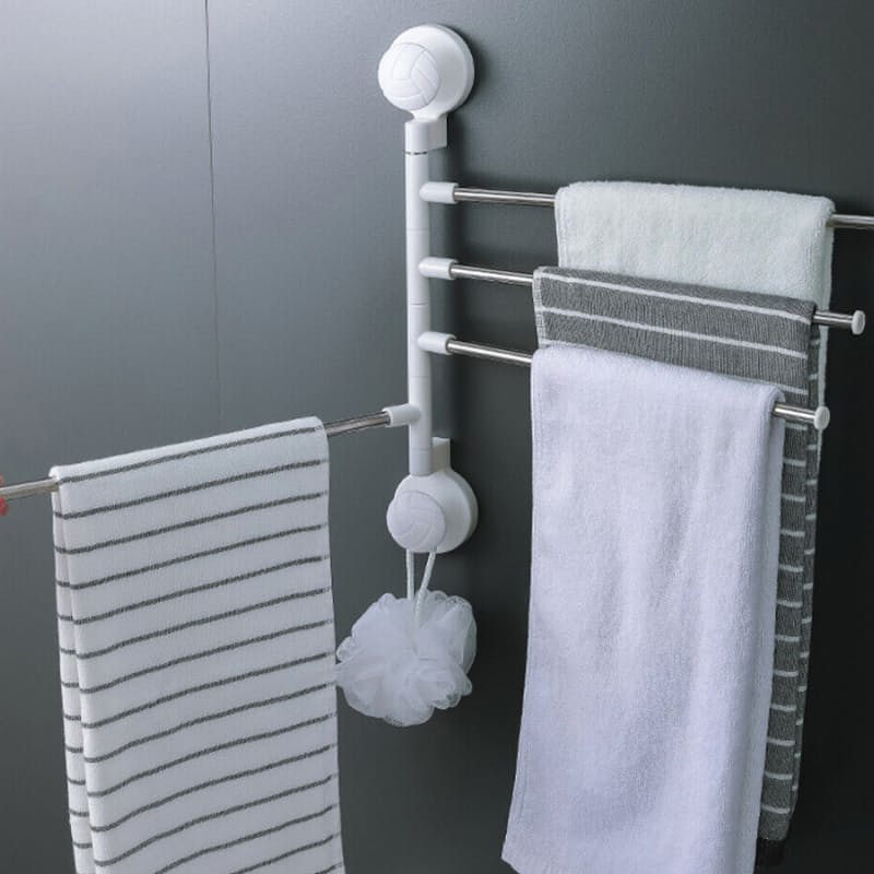 Seamless Suction Cup Towel Rack - QurexHub